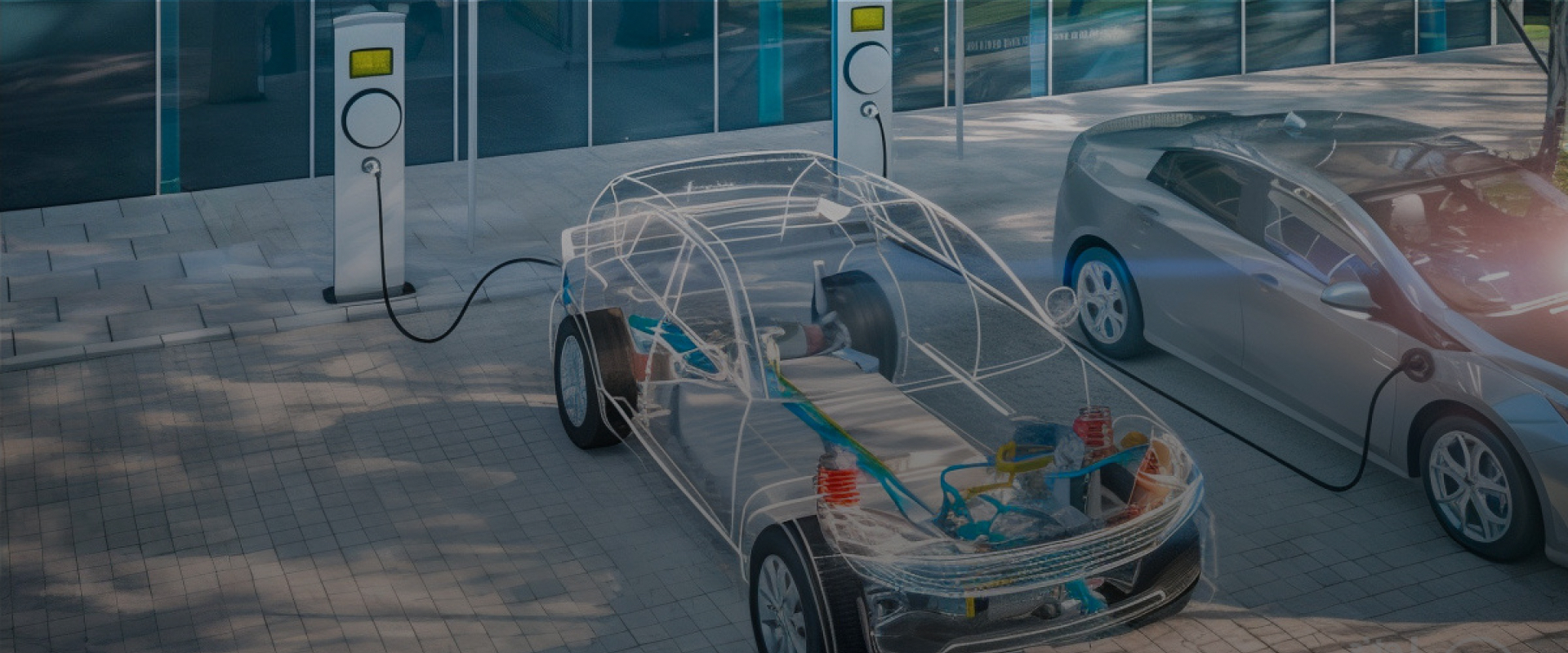 Automotive Battery Management Application Background Image