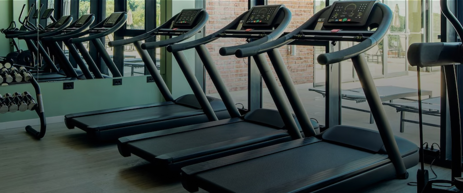 Exercies Equipments Application Background Image
